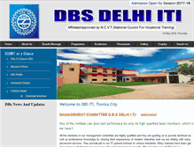 Tablet Screenshot of dbsdelhiiti.com